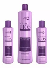 Cadiveu Plastica dos Fios Straightener Brazilian Keratin Hair Treatment 3 Steps picture