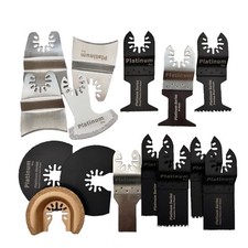 15 PC Universal Saw Blade Oscillating MultiTool Multi Tool Wood Metal Cutter picture