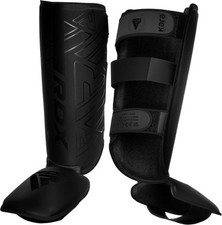 RDX Shin Guard for Kickboxing, MMA Kickboxing Training Pads, Leg Foot Protector picture