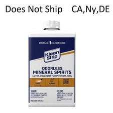 Klean Strip 32oz Mineral Spirits – Odorless, Fast-Dissolving Formula picture