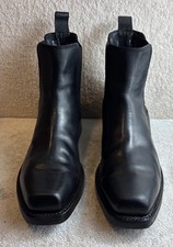Frye Men's Conway Leather Chelsea Boots - Black  Size 10 D picture