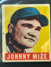 1948-49 Leaf #46 Johnny Mize picture