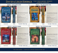 David & Leigh Eddings The Dreamers Complete 4-Book Set Hardcover Warner 2007 picture