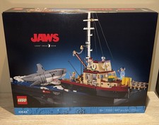 LEGO Ideas Jaws 21350 Limited Edition Complete Set 1497 pcs 18+ picture