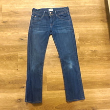 Hudson Women’s Dark Wash Blue Denim Bootcut Stretch Jeans - 24 Waist/Size picture
