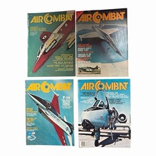 Vintage Air Combat Magazine Lot of (4) (SKU: 1653) picture