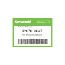 Kawasaki Genuine Plug-Spark,Silmar9B9(Ngk) - 92070-0047 picture
