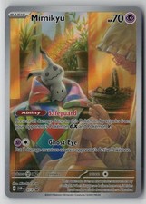 Mimikyu 075 P Scarlet & Violet Promo NM/M ED1 Holo picture