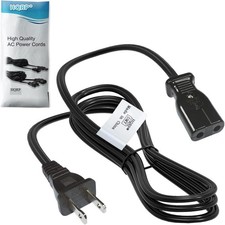 2-Prong Power Cord for Presto Percolator 0281104 0281105 0261105 36276 Black 3ft picture