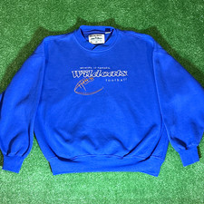 Vintage 80’s-90’s Briar Creek Kentucky Wildcats UK Football Blue Sweatshirt XL picture