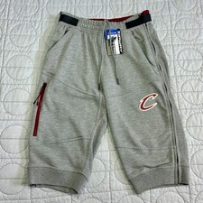 Zipway Shorts Mens M Gray Cleveland Cavaliers NBA Tear Away Full Zip NWT picture