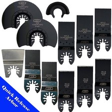 11 Saw Blade Oscillating Multi Tool Dremel MM40 MM45 Quick-Lock amp Multi-max  picture