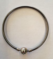 PANDORA Moments 590713-19 Women's Bracelet Sterling Silver, Size 7 1/2 picture