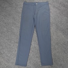 Lululemon Pants Mens 36x33 Blue Commission Warpstreme Performance Chino 1019 picture