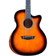 Washburn G10CE Comfort Series Grand Auditorium Acoustic-Electric Guitar Sunburst picture