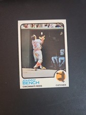Topps 1973 Johnny Bench Cincinnati Reds #380 [Base] Baseball Card picture