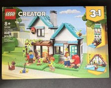 Retired LEGO Creator 3-in-1 Cozy House 31139 Complete Set 808 Pieces See Details picture