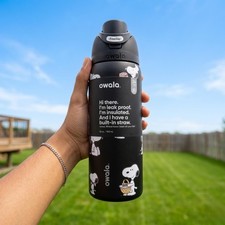 Owala Snoopy 32oz Black Water Bottle Stainless Steel Exclusive Edition,US STOCK picture