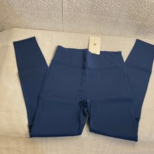 Fabletics Womens Blue Nova Trinity High-Waisted Activewear Legging Pant Size L picture