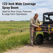 6-Nozzle Folding Sprayer Boom Universal For ATV & UTV Farm Spraying Equipment picture
