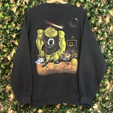 Vintage 1996 Space Jam Monstars Long sleeve Movie Promo Crewneck Size L picture