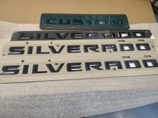 Genuine GM OEM 86539776 Silverado Custom Black Emblem Kit 2019-2026 New picture