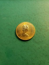 Another Vintage 1982 1 Oz Canadian Gold Maple Leaf. L picture