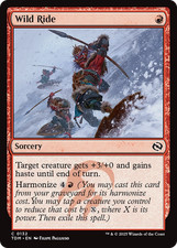 x4 Wild Ride TDM Tarkir Dragonstorm MTG 132 COMMON M/NM 4x picture