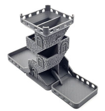 Castle Dice Tower Tabletop Games Dungeons and Dragons DnD 3D Printed PLA picture