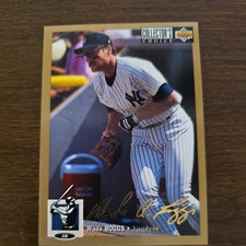 1994 Upper Deck Collector's Choice - Wade Boggs #380 Gold Foil Signature picture