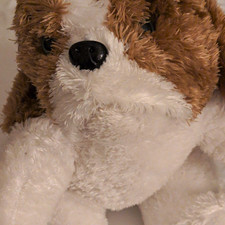 Bear Factory 2003 Vintage Plush Teddy Bear Stuffed Animal Brown White Black picture