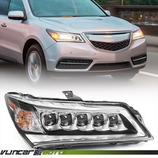 Headlight For Acura MDX 2014 2015 2016 Headlamp Assy Right Passenger Side LED picture