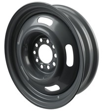 Vision Wheel 55 15x4 5x4 3/4,5x4 1/2 Steel 2pc Silver Gloss Each Wheel 55-5404 picture
