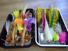 30 Piece Saltwater Fly Fishing Lure Collection - Variety Pack for All Species picture
