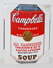 New Vintage Campbells Soup Wood Sign 14