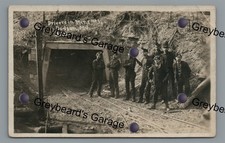 RPPC Coal Mining Drivers Mine #1 DODSON MD Garrett County Real Photo Postcard picture