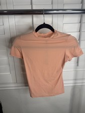 SKIMS Coral T-Shirt Size Small picture
