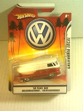 2007 HOT WHEELS VW '58 PANEL BUS, CALIFORNIA LOCAL SERIES, WHITE/RED 1:64NEW,MIP picture