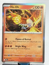 Nintendo Ho-Oh Holo 010/086 Rare English Pokemon TCG 130 HP picture