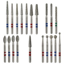 Dental Zirconia Diamond Bur FG Zir‑Cut DuraCut Burs Round End Taper 379 856 882 picture