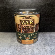 ZAR Wood Finishes Oil-Based Interior Wood Stain 129 Amber Varnish 1 Quart Can picture