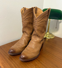 Tecovas Cartwright Tan Brown Cowboy Boots size 11 EE FREE 2-DAY SHIPPING picture