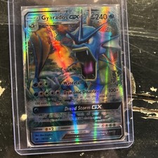 Pokémon TCG Gyarados GX 18/111 Dread Storm Ultra Rare Card picture