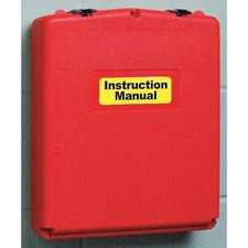 Justrite 23306 Document Box, Plastic, 13 1/8 In W, 15 3/4 In H picture