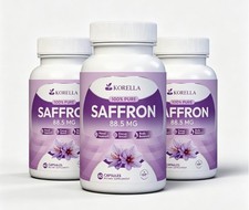 Korella Saffron Extract [88.5Mg] for Stress, Mood & Focus – Natural 1-3 pack US picture