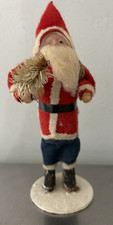 Vntg 1920s-30s Belsnickle Santa Claus Celluloid Face 6.5” marked Japan  picture