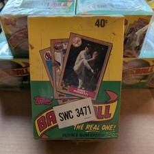 1987 Topps Baseball Factory Sealed Wax Box 36 Packs picture