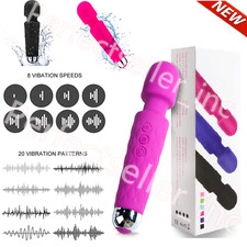 Sex Toys for Women Rechargeable G spot Clit Vibrator Dildo Massager Adult Gift picture