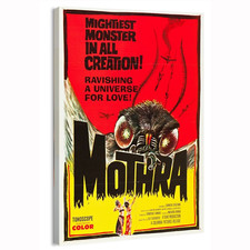 1962 Mothra (Columbia) Sci-Fi Movie Poster or Canvas  Home Decor Art Print picture