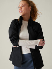 New ATHLETA Size S $149 Westerly Jacket in Black picture